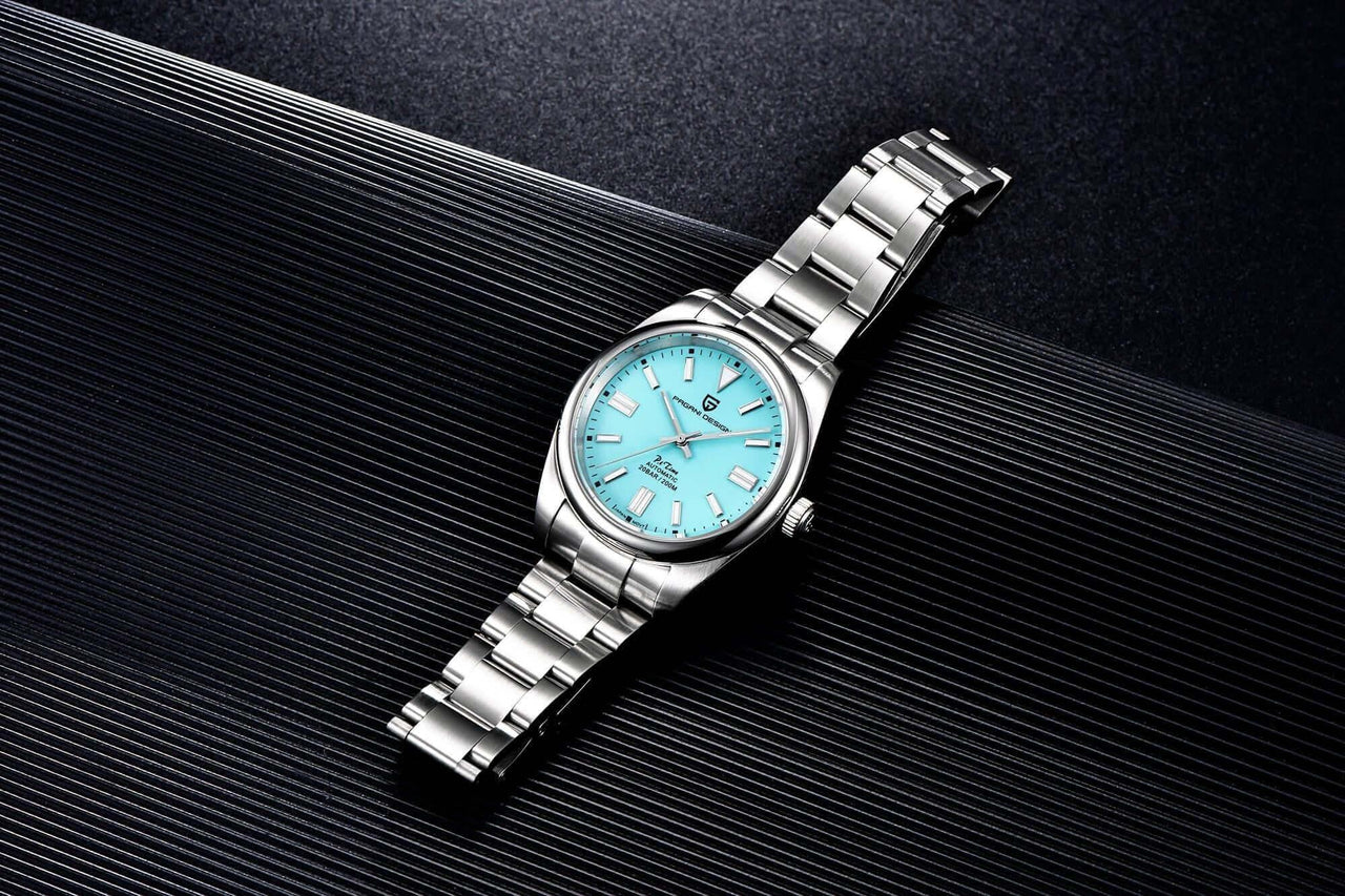 Pagani Sapphire Stainless Steel Watch - Ode To The Rolex OP! -, Watch , Drestiny , Australia, Black, Blue, Grey, New Zealand, Silver, Sky Blue, United Kingdom, United States, Watches, Yellow , Drestiny , www.shopdrestiny.com