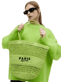 Thumbnail for Raffia Straw Paris Bags