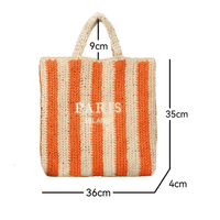 Thumbnail for Raffia Straw Paris Bags