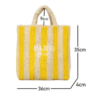 Thumbnail for Raffia Straw Paris Bags