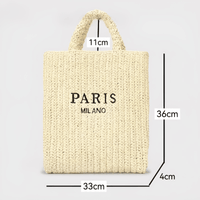 Thumbnail for Raffia Straw Paris Bags