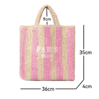 Thumbnail for Raffia Straw Paris Bags