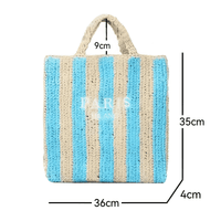 Thumbnail for Raffia Straw Paris Bags