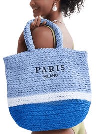 Thumbnail for Raffia Straw Paris Bags