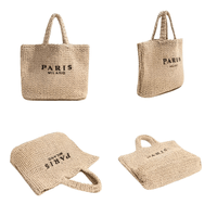 Thumbnail for Raffia Straw Paris Bags