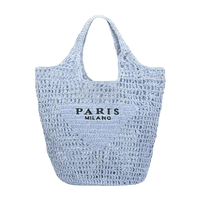 Thumbnail for Raffia Straw Paris Bags