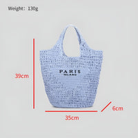 Thumbnail for Raffia Straw Paris Bags