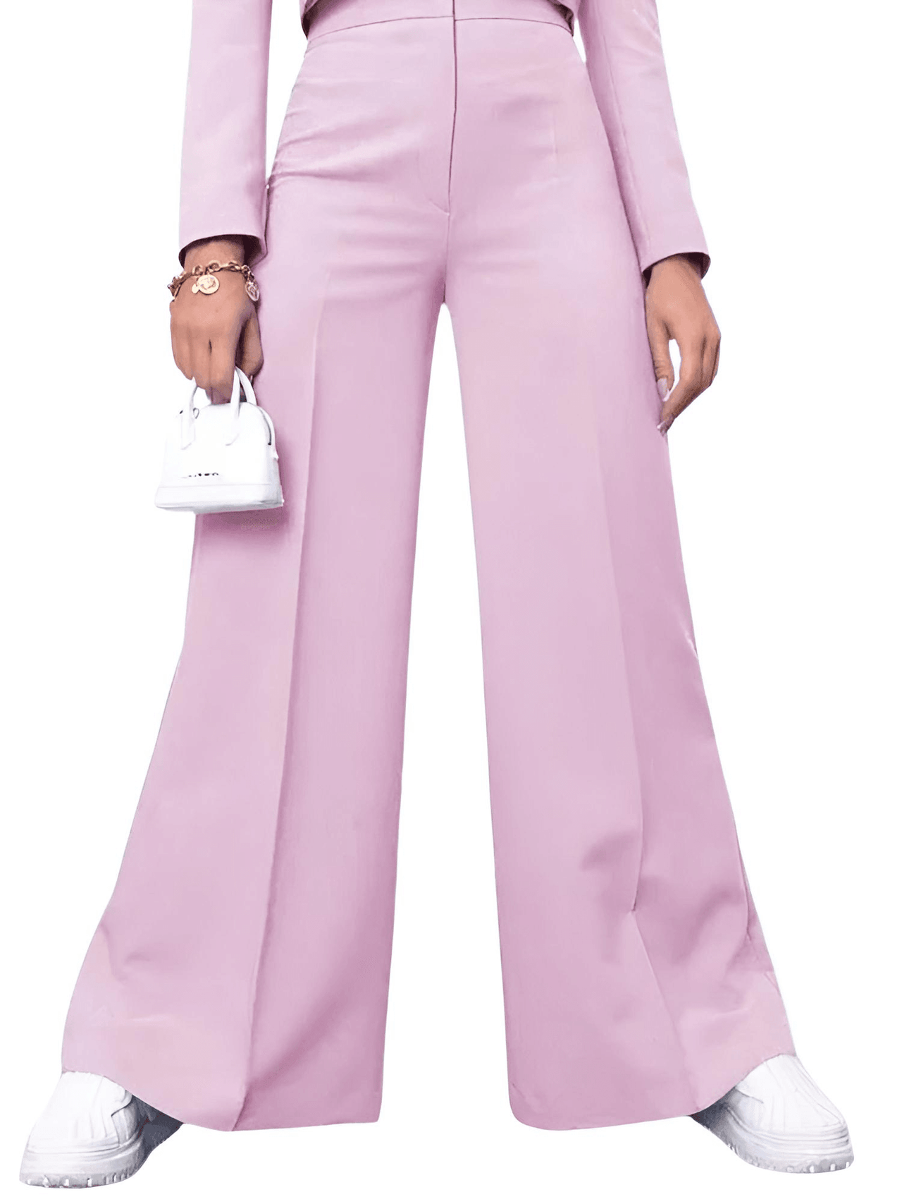 Cropped Blazer and Wide Leg Pants High Waisted 2-Piece Sets For Women -, Pant Sets , Drestiny , Australia, Blazers, Casual Pants, Casual Shirts, Crop Tops, Deep Pink, Dress Pants, Dress Shirts, Green, L, Light Blue, Long Sleeves, M, Navy, New Zealand, Pant Sets, Pant Suits, Pink, S, Sets, Teal, United Kingdom, United States, XL, XXL , Drestiny , www.shopdrestiny.com