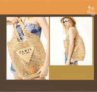 Thumbnail for Raffia Straw Paris Bags