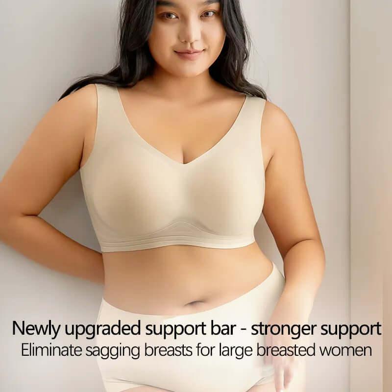 Plus Size Anti-Sagging Bras For Women - With Removeable Cups -, Bras , Drestiny , 4XL, 5XL, Australia, Black, Bras, Dark Grey, Gender_Women, Khaki, L, M, Nude, Orange, Pale Green, Pink, Red, United Kingdom, United States, XL, XXL, XXXL , Drestiny , www.shopdrestiny.com