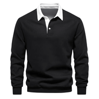 Thumbnail for Polo Sweatshirts For Men -, Polo Shirts , Drestiny , Australia, Black, Dark Blue, Dark Grey, Green, Grey, Khaki, L, M, Navy, New Zealand, Polos, Pullovers, Red, S, Sweaters, Sweatshirts, United Kingdom, United States, XL, XXL , Drestiny , www.shopdrestiny.com