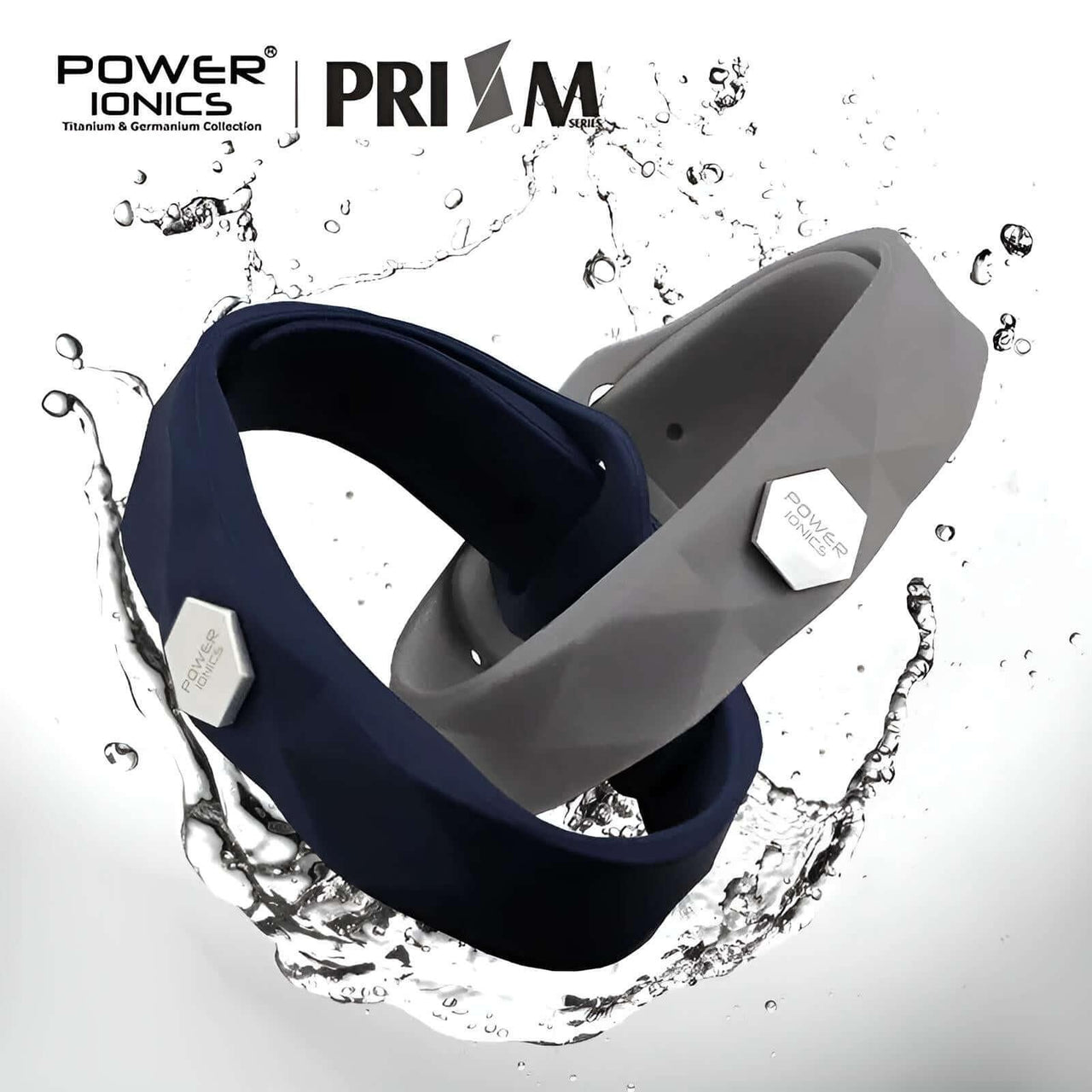 Power Ionics Prism Waterproof Ions Germanium Fashion Sports Health Bracelet -, Bracelet , Drestiny , Australia, Black, Bracelets, Canada, Dark Blue, Grey, Navy, New Zealand, Red, United Kingdom, United States, White , Drestiny , www.shopdrestiny.com