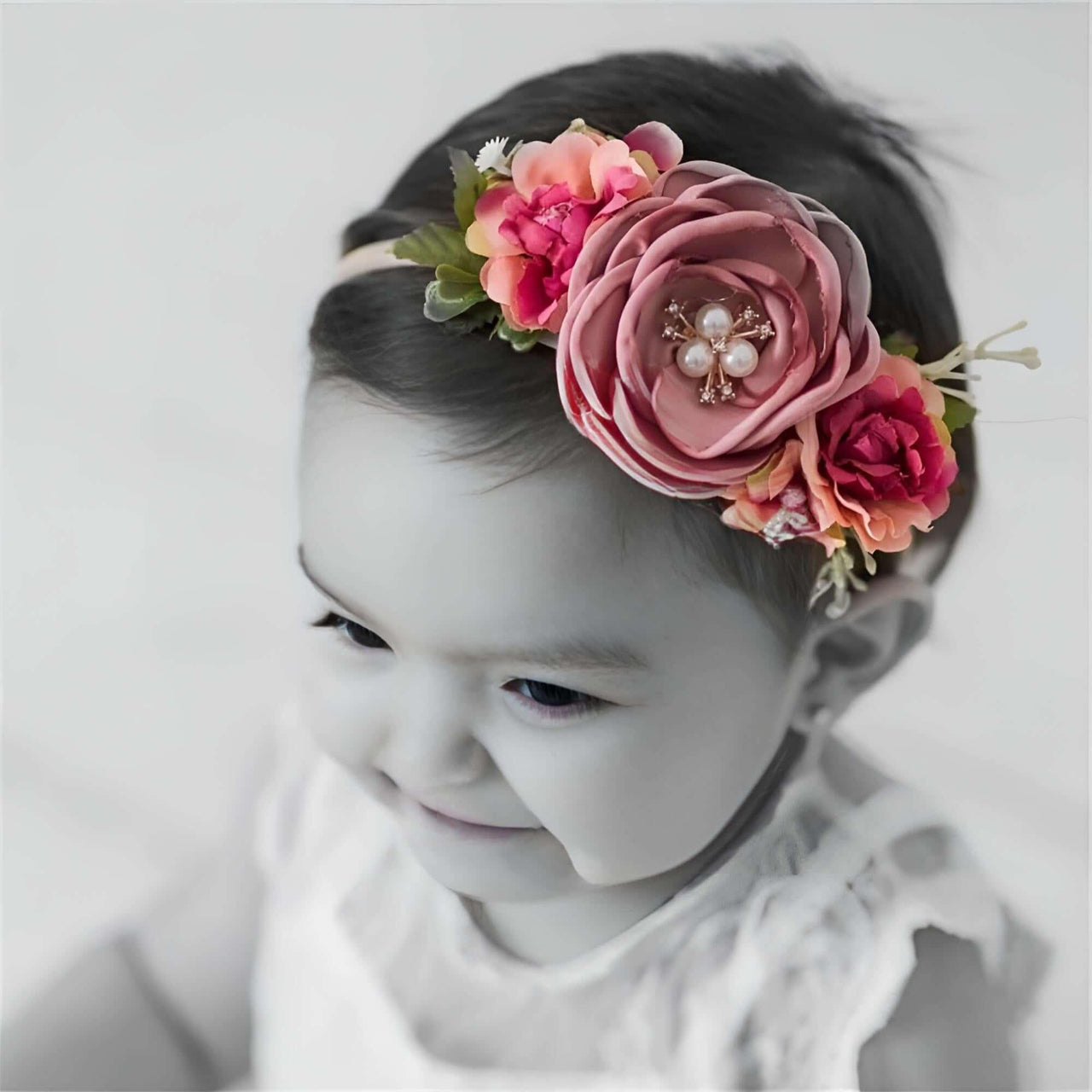 Premium Princess Floral Headbands -, Headbands , Drestiny , Australia, Beige, Blue, Brown, Canada, Champagne, Dark Blue, Dark Grey, FR, Girls, Gold, Green, Grey, Headbands, Ivory, Light Blue, Light Brown, Light Grey, New Zealand, Olive Green, Pink, Purple, Royal Blue, Silver, Sky Blue, TD, Teal, United Kingdom, United States, White, Yellow , Drestiny , www.shopdrestiny.com