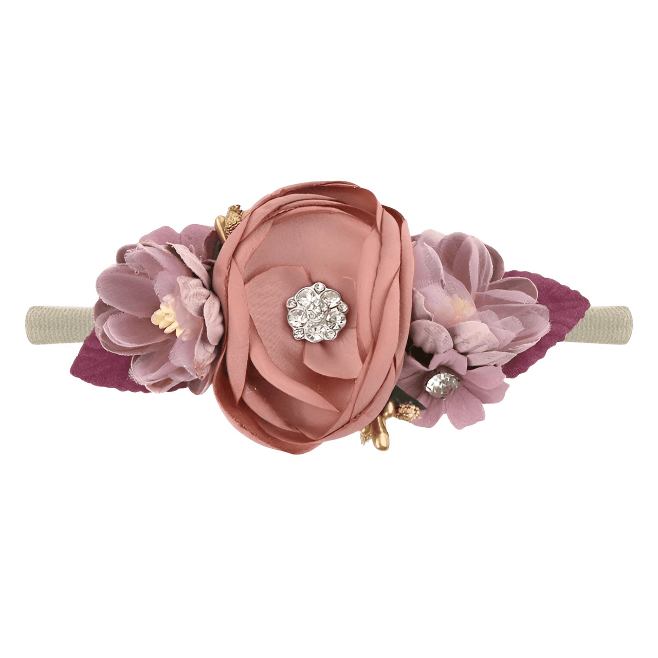 Premium Princess Floral Headbands -, Headbands , Drestiny , Australia, Beige, Blue, Brown, Canada, Champagne, Dark Blue, Dark Grey, FR, Girls, Gold, Green, Grey, Headbands, Ivory, Light Blue, Light Brown, Light Grey, New Zealand, Olive Green, Pink, Purple, Royal Blue, Silver, Sky Blue, TD, Teal, United Kingdom, United States, White, Yellow , Drestiny , www.shopdrestiny.com