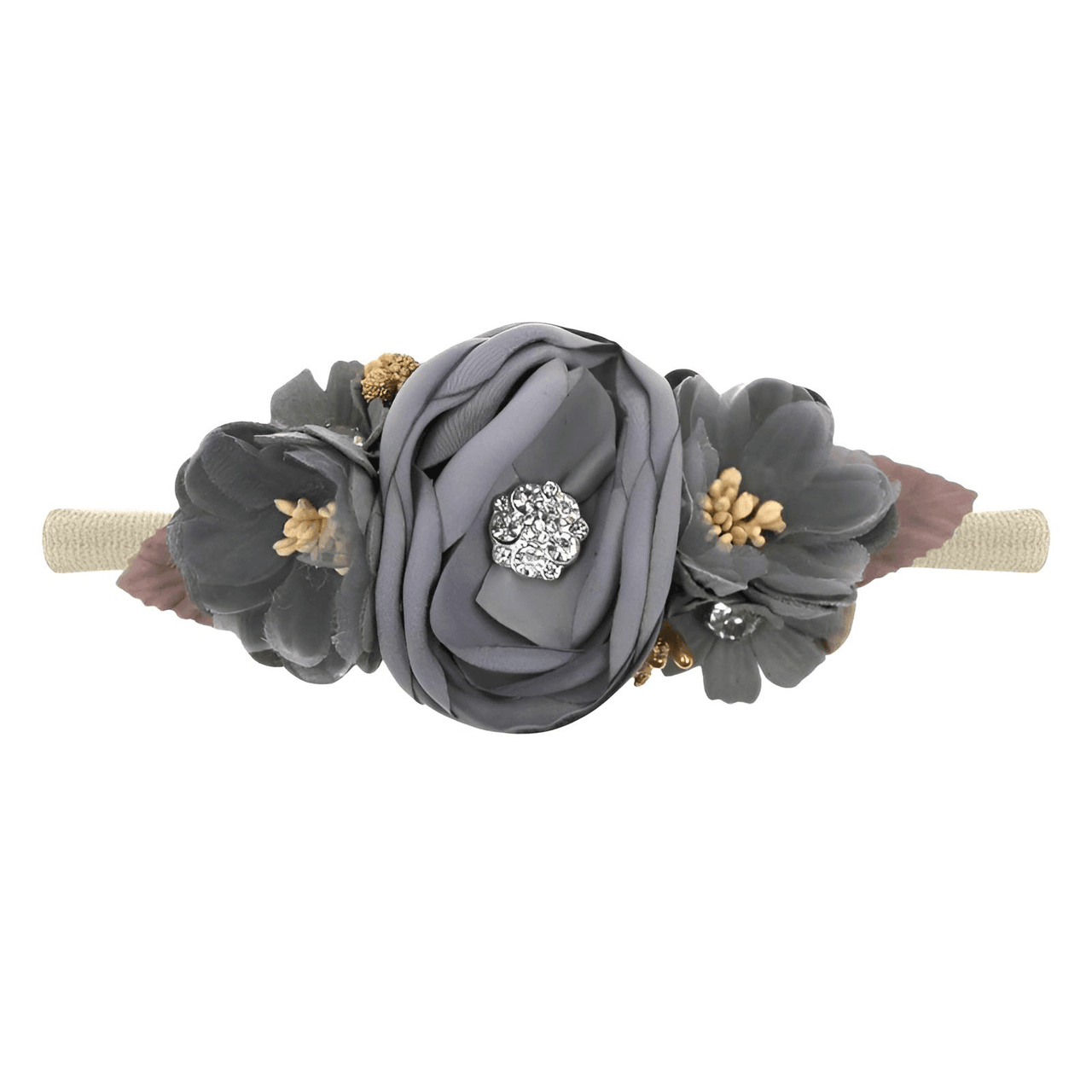 Premium Princess Floral Headbands -, Headbands , Drestiny , Australia, Beige, Blue, Brown, Canada, Champagne, Dark Blue, Dark Grey, FR, Girls, Gold, Green, Grey, Headbands, Ivory, Light Blue, Light Brown, Light Grey, New Zealand, Olive Green, Pink, Purple, Royal Blue, Silver, Sky Blue, TD, Teal, United Kingdom, United States, White, Yellow , Drestiny , www.shopdrestiny.com