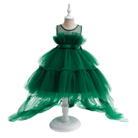 Thumbnail for Puffy Tulle Girls Dress Trailing First Communion Party Dresses For Girl -, , Drestiny , 18M, 24M, 3T, 4T, 5T, 6T, 7T, 8T, Australia, Black, Canada, Dark Green, Dresses, Girls, Hot Pink, Light Blue, New Zealand, Peach, Pink, Purple, Red, Sleeveless, TD, United Kingdom, United States, White , Drestiny , www.shopdrestiny.com