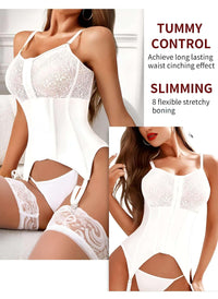 Thumbnail for Push up Corset and Shaper Gather Bra Shapewear Sexy Lingerie For Women -, Corset , Drestiny , 4XL, 5XL, Australia, Black, Bra & Underwear Sets, Bras, Brown, Canada, Corsets, Garter Belts, L, Lavender, M, New Zealand, Red, S, Sets, Underwear, United Kingdom, United States, White, XL, XS, XXL, XXXL , Drestiny , www.shopdrestiny.com