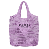 Thumbnail for Raffia Straw Paris Bags