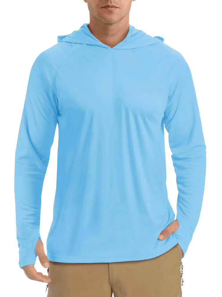 Men's Athletic Hoodies Long Sleeves - In 16 Colors With UV Protection! -, Shirts & Tops , Drestiny , Australia, Black, Blue, Deep Sky Blue, Gender_Men, Green, Hoodies, L, Lake Blue, Light Green, Light Grey, Long Sleeves, M, Mint Green, Navy, New Zealand, Orange, Pink, Red, S, Sky Blue, United Kingdom, United States, White, Wine Red, XL, XXL, XXXL , Drestiny , www.shopdrestiny.com