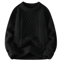 Thumbnail for Retro Knitted Pullover Sweaters For Men -, Sweater , Drestiny , Australia, Beige, Black, Brown, FR, Grey, L, Light Green, M, Navy, New Zealand, Pullovers, Red, Sweaters, United Kingdom, United States, XL, XXL, XXXL , Drestiny , www.shopdrestiny.com