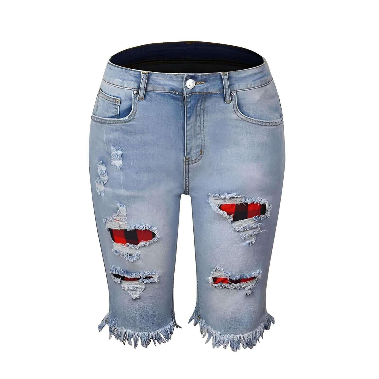 Women's Ripped Jean Summer Shorts -, Shorts , Drestiny , Australia, Black, Brown, Canada, Dark Blue, L, Leopard, Light Blue, M, New Zealand, Red, S, Shorts, United Kingdom, United States, XL, XXL , Drestiny , www.shopdrestiny.com