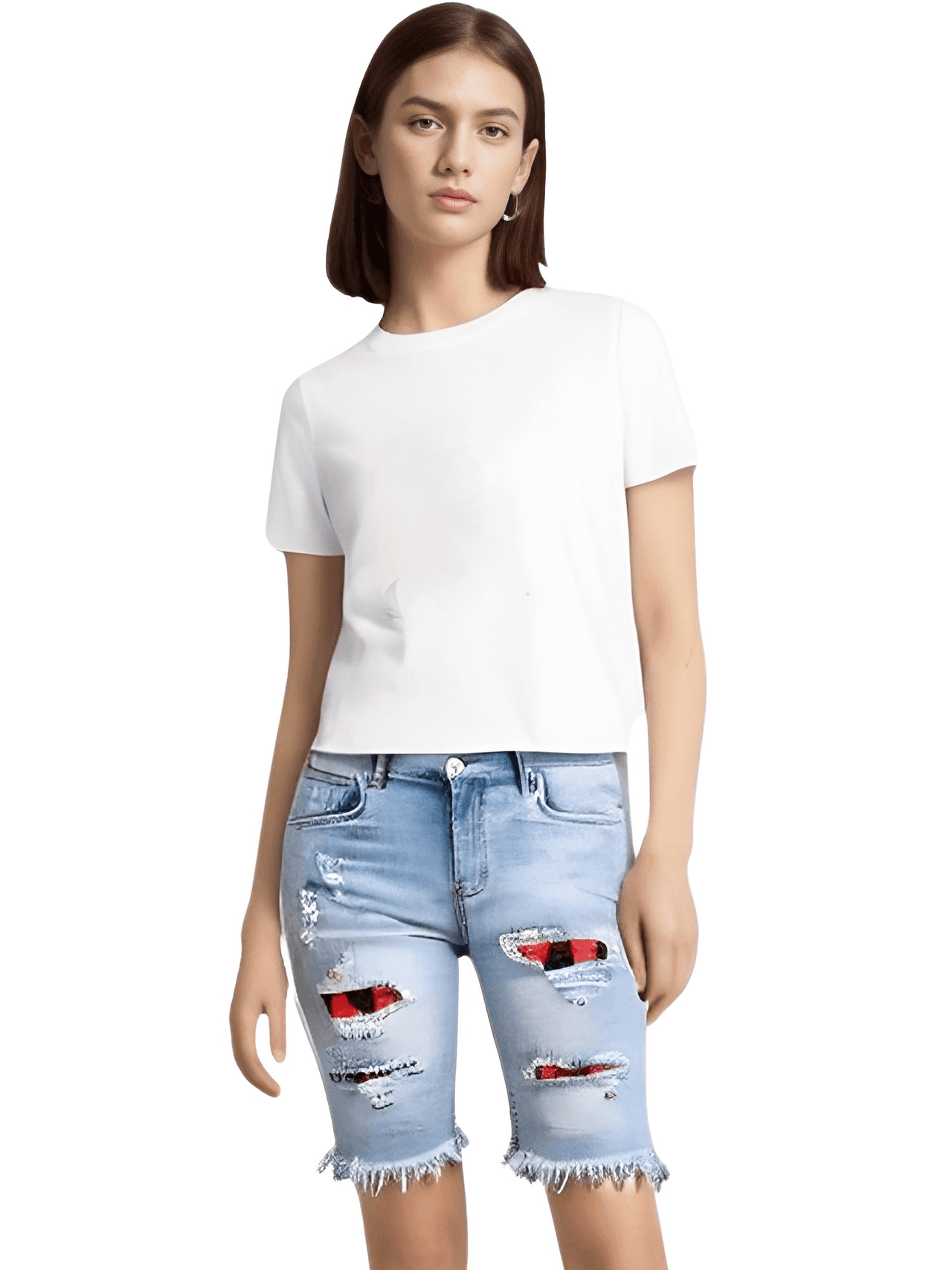 Women's Ripped Jean Summer Shorts -, Shorts , Drestiny , Australia, Black, Brown, Canada, Dark Blue, L, Leopard, Light Blue, M, New Zealand, Red, S, Shorts, United Kingdom, United States, XL, XXL , Drestiny , www.shopdrestiny.com