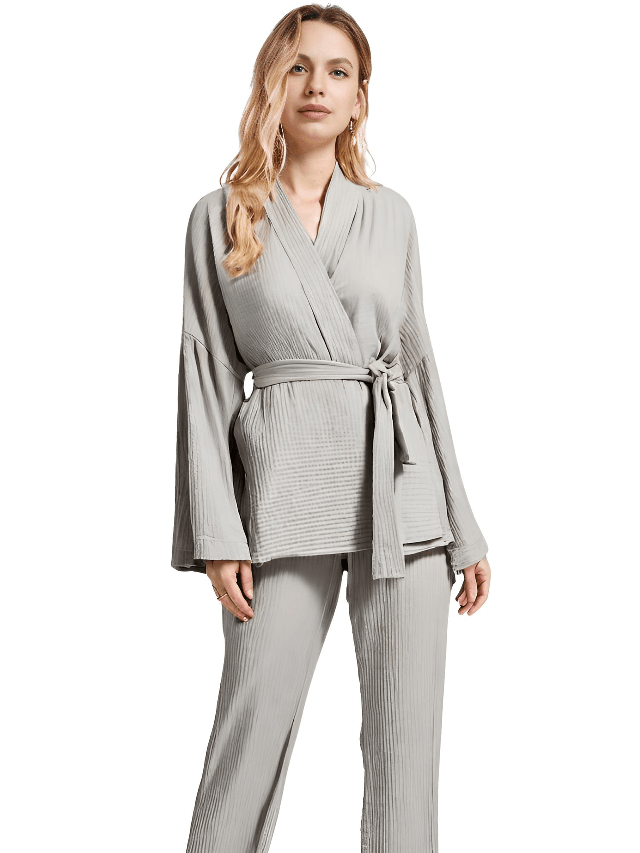 Robe Set For Women, Drestiny, S, M, L, XL, Casual Pants, Long Sleeves, Casual Shirts, Robes, Loungewear, United States, Canada, Australia, New Zealand, United Kingdom, Dark Blue, Dark Green, Black, Blue, Blue Grey, Light Grey, Green, Light Brown, Dark Teal, White, shopdrestiny.com