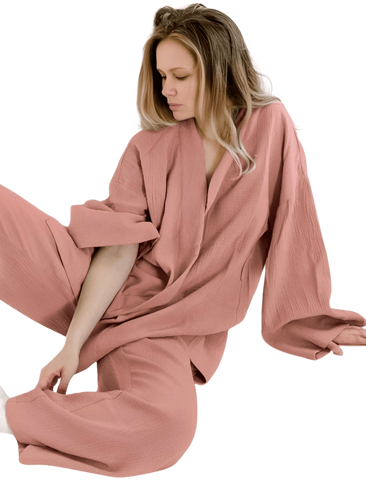 Robe Set For Women, Drestiny, S, M, L, XL, Casual Pants, Long Sleeves, Casual Shirts, Robes, Loungewear, United States, Canada, Australia, New Zealand, United Kingdom, Dark Blue, Dark Green, Black, Blue, Blue Grey, Light Grey, Green, Light Brown, Dark Teal, White, shopdrestiny.com