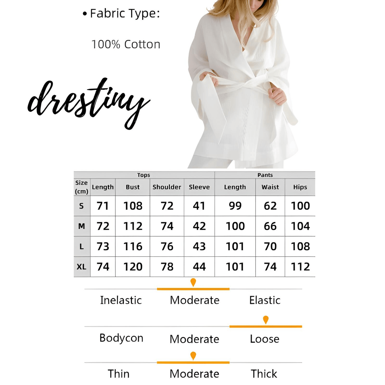 Robe Set For Women, Drestiny, S, M, L, XL, Casual Pants, Long Sleeves, Casual Shirts, Robes, Loungewear, United States, Canada, Australia, New Zealand, United Kingdom, Dark Blue, Dark Green, Black, Blue, Blue Grey, Light Grey, Green, Light Brown, Dark Teal, White, shopdrestiny.com