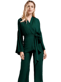 Thumbnail for Robe Set For Women, Drestiny, S, M, L, XL, Casual Pants, Long Sleeves, Casual Shirts, Robes, Loungewear, United States, Canada, Australia, New Zealand, United Kingdom, Dark Blue, Dark Green, Black, Blue, Blue Grey, Light Grey, Green, Light Brown, Dark Teal, White, shopdrestiny.com