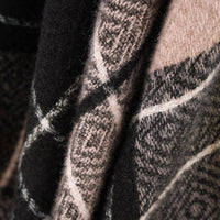 Thumbnail for Women's Cashmere Feeling Shawl Lady Classic Plaid Cape Spring Autumn Retro Cardigan Winter Cloak with Tassels Soft Large -, Scarves & Shawls , Drestiny , Australia, Beige, Black, Canada, Dark Blue, Dark Green, Dark Grey, Green, Grey, Khaki, Light Brown, Navy, New Zealand, Red, Scarves, Shawls, United Kingdom, United States, Yellow , Drestiny , www.shopdrestiny.com