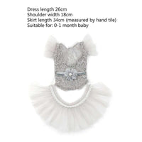 Thumbnail for 3Pcs Newborn Photography Baby Girl Lace Set -, Baby & Toddler Outfits , Drestiny , Australia, Canada, Dresses, Girls, Grey, Long Sleeves, New Zealand, Pink, Sets, Short Sleeves, United Kingdom, United States , Drestiny , www.shopdrestiny.com