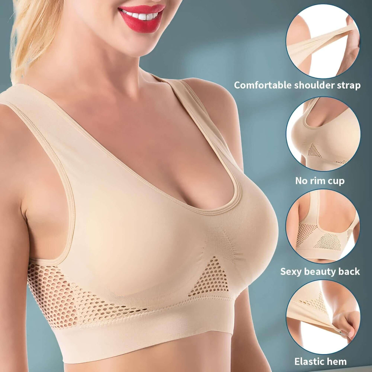 Seamless Plus Size Wireless Bras For Women -, Bras , Drestiny , 4XL, 5XL, 6XL, Australia, Black, Bras, Canada, Gender_Women, Grey, L, M, New Zealand, Nude, Purple, S, United Kingdom, United States, White, XL, XXL, XXXL , Drestiny , www.shopdrestiny.com