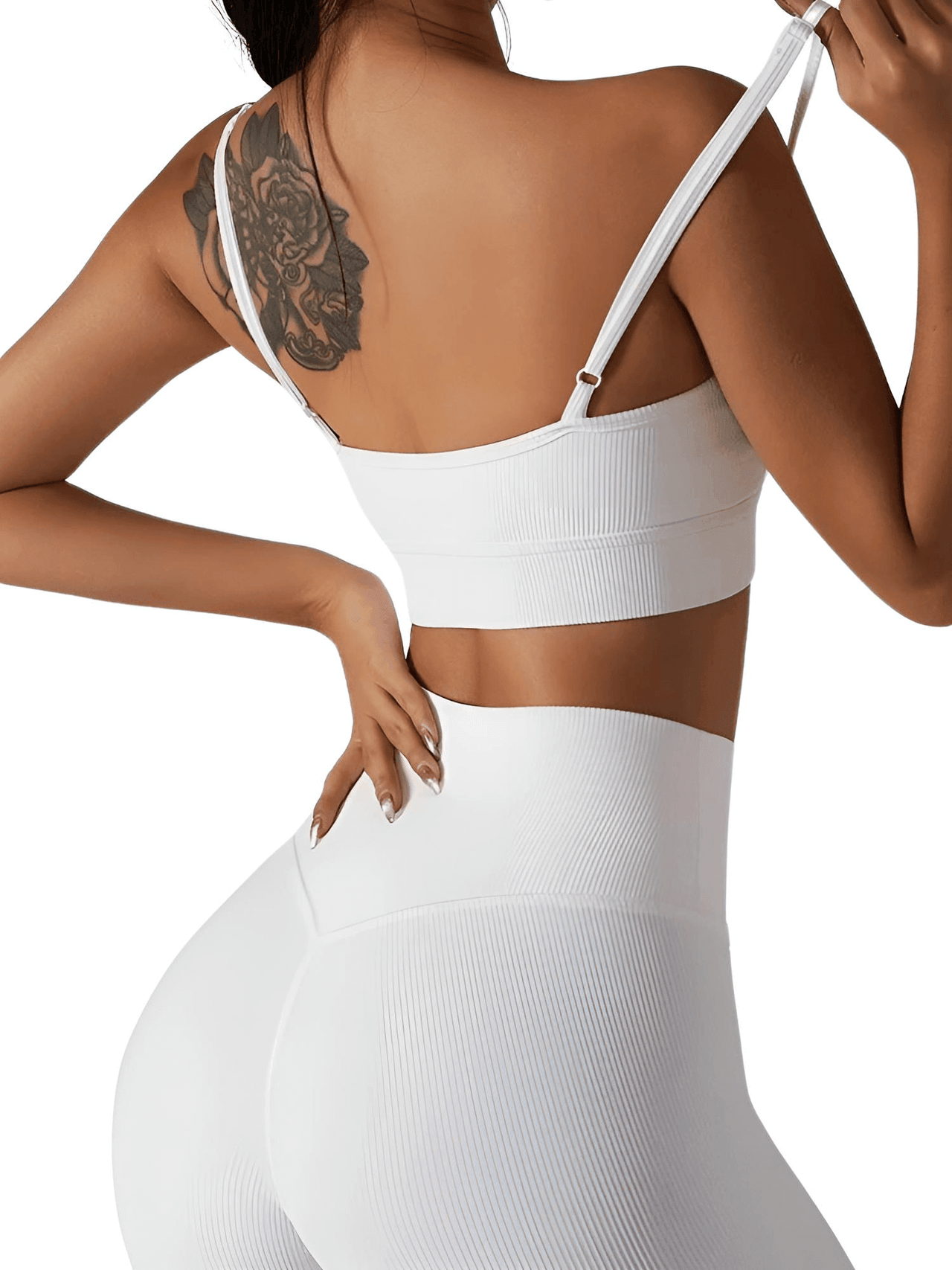 Seamless Yoga Set Female Women's Crop Top Bra & Shorts 2PCS -, Short Sets , Drestiny , Australia, Black, Blue, Canada, Crop Tops, Dark Blue, Gender_Women, Grey, L, M, Navy, New Zealand, S, Sets, Short Sets, Shorts, Sleeveless, United Kingdom, United States, White , Drestiny , www.shopdrestiny.com