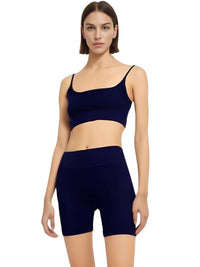 Thumbnail for Seamless Yoga Set Female Women's Crop Top Bra & Shorts 2PCS -, Short Sets , Drestiny , Australia, Black, Blue, Canada, Crop Tops, Dark Blue, Gender_Women, Grey, L, M, Navy, New Zealand, S, Sets, Short Sets, Shorts, Sleeveless, United Kingdom, United States, White , Drestiny , www.shopdrestiny.com