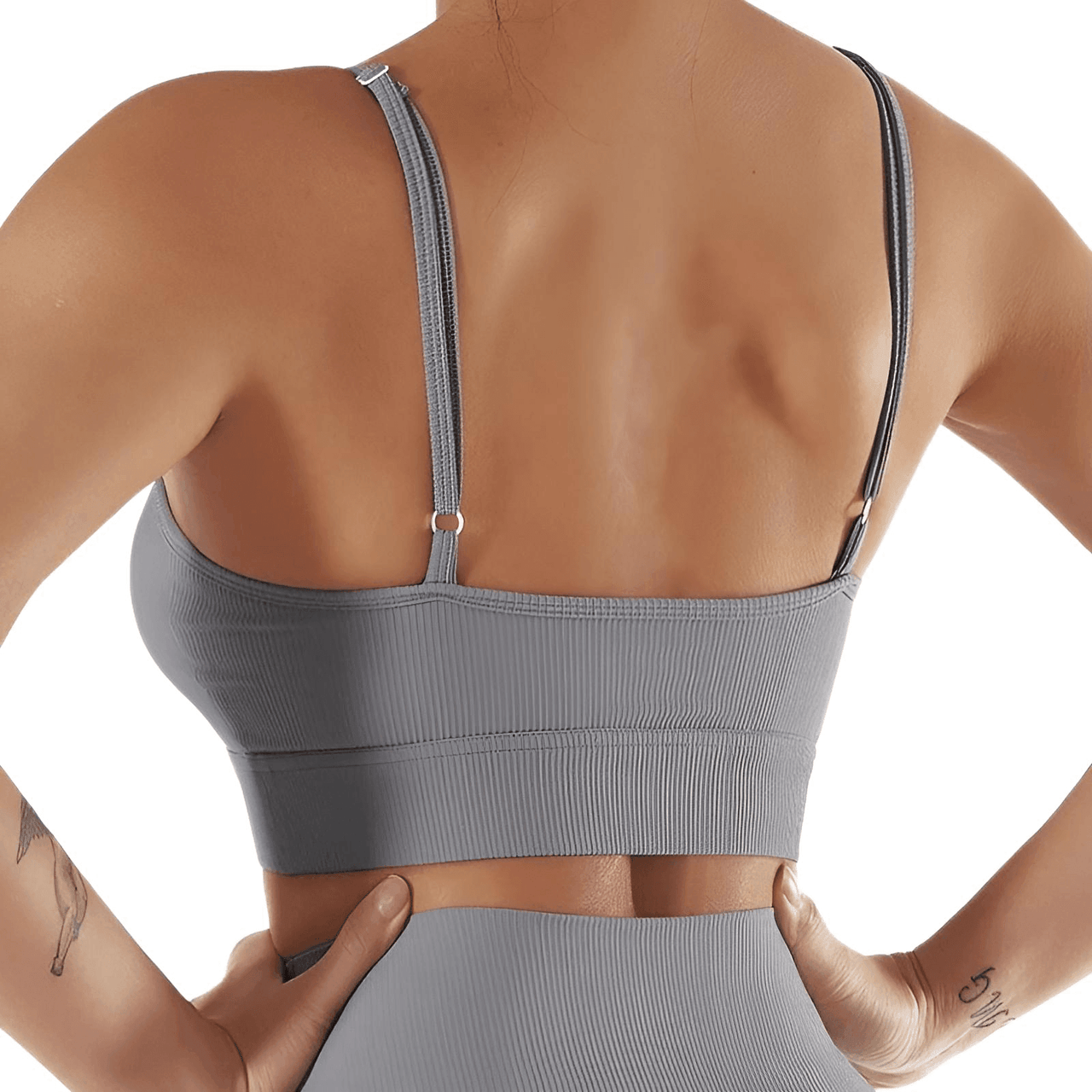 Seamless Yoga Set Female Women's Crop Top Bra & Shorts 2PCS -, Short Sets , Drestiny , Australia, Black, Blue, Canada, Crop Tops, Dark Blue, Gender_Women, Grey, L, M, Navy, New Zealand, S, Sets, Short Sets, Shorts, Sleeveless, United Kingdom, United States, White , Drestiny , www.shopdrestiny.com