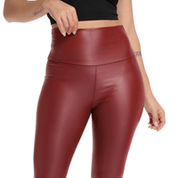 Thumbnail for Sexy Faux Leather Fitness Leggings For Women -, Leggings , Drestiny , Australia, Black, Canada, Dark Red, Gender_Women, L, Leggings, M, New Zealand, Red, S, United Kingdom, United States, XL , Drestiny , www.shopdrestiny.com