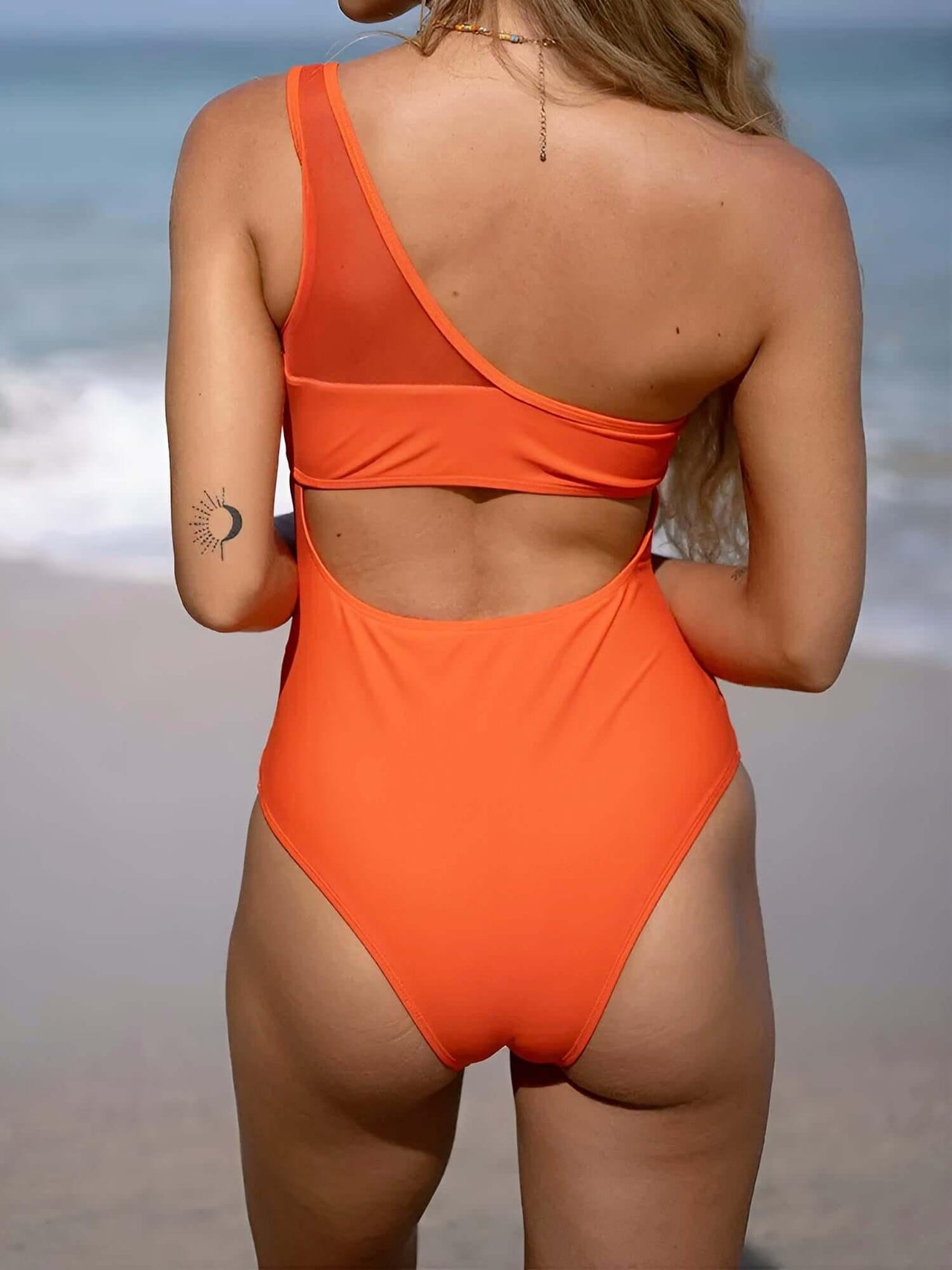 One Shoulder Sexy One-Piece Swimsuits For Women -, Swimwear , Drestiny , Australia, Black, Blue, Canada, Gender_Women, L, M, New Zealand, One Piece Swimwear, One Shoulder, Orange, S, United Kingdom, United States , Drestiny , www.shopdrestiny.com