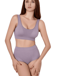 Thumbnail for Sexy Seamless Bra + High Waist Panties Set -, Bra Sets , Drestiny , Australia, Black, Bra & Underwear Sets, Bras, Canada, Dark Red, Gender_Women, L, Light Blue, M, New Zealand, Nude, S, United Kingdom, United States, White, XL , Drestiny , www.shopdrestiny.com