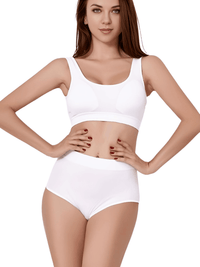 Thumbnail for Sexy Seamless Bra + High Waist Panties Set -, Bra Sets , Drestiny , Australia, Black, Bra & Underwear Sets, Bras, Canada, Dark Red, Gender_Women, L, Light Blue, M, New Zealand, Nude, S, United Kingdom, United States, White, XL , Drestiny , www.shopdrestiny.com