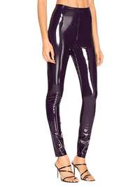 Thumbnail for Shiny High Waist White Leather Bodycon Pants - Now in 7 Colors! -, Pants , Drestiny , 4XL, Australia, Black, Blue, Canada, Casual Pants, Dark Purple, Deep Pink, Dress Pants, L, M, New Zealand, Nude, Purple, Red, S, United Kingdom, United States, White, XL, XS, XXL, XXXL , Drestiny , www.shopdrestiny.com