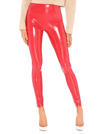 Thumbnail for Shiny High Waist White Leather Bodycon Pants - Now in 7 Colors! -, Pants , Drestiny , 4XL, Australia, Black, Blue, Canada, Casual Pants, Dark Purple, Deep Pink, Dress Pants, L, M, New Zealand, Nude, Purple, Red, S, United Kingdom, United States, White, XL, XS, XXL, XXXL , Drestiny , www.shopdrestiny.com