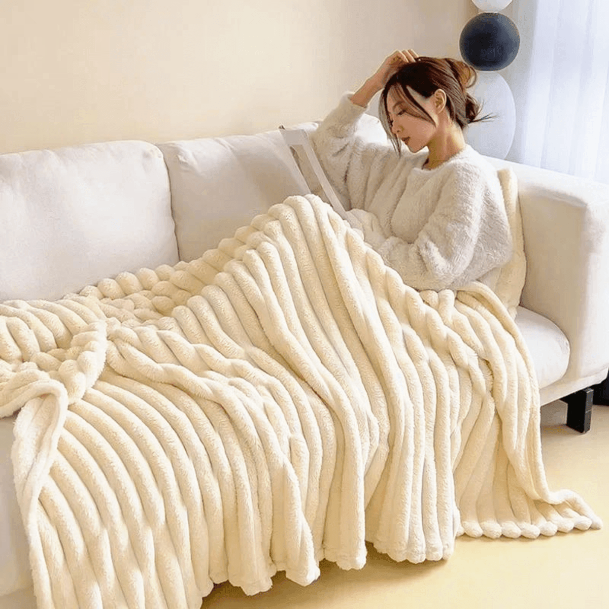 Soft Coral Fleece Blanket - Feels Like Rabbit Fur! -, Blankets , Drestiny , Apricot, Australia, Avocado Green, Beige, Blankets, Boys, Charcoal, French Grey, Girls, Light Grey, Pink, Reddish Brown, Steel Blue, TD, United Kingdom, United States, Yellow , Drestiny , www.shopdrestiny.com