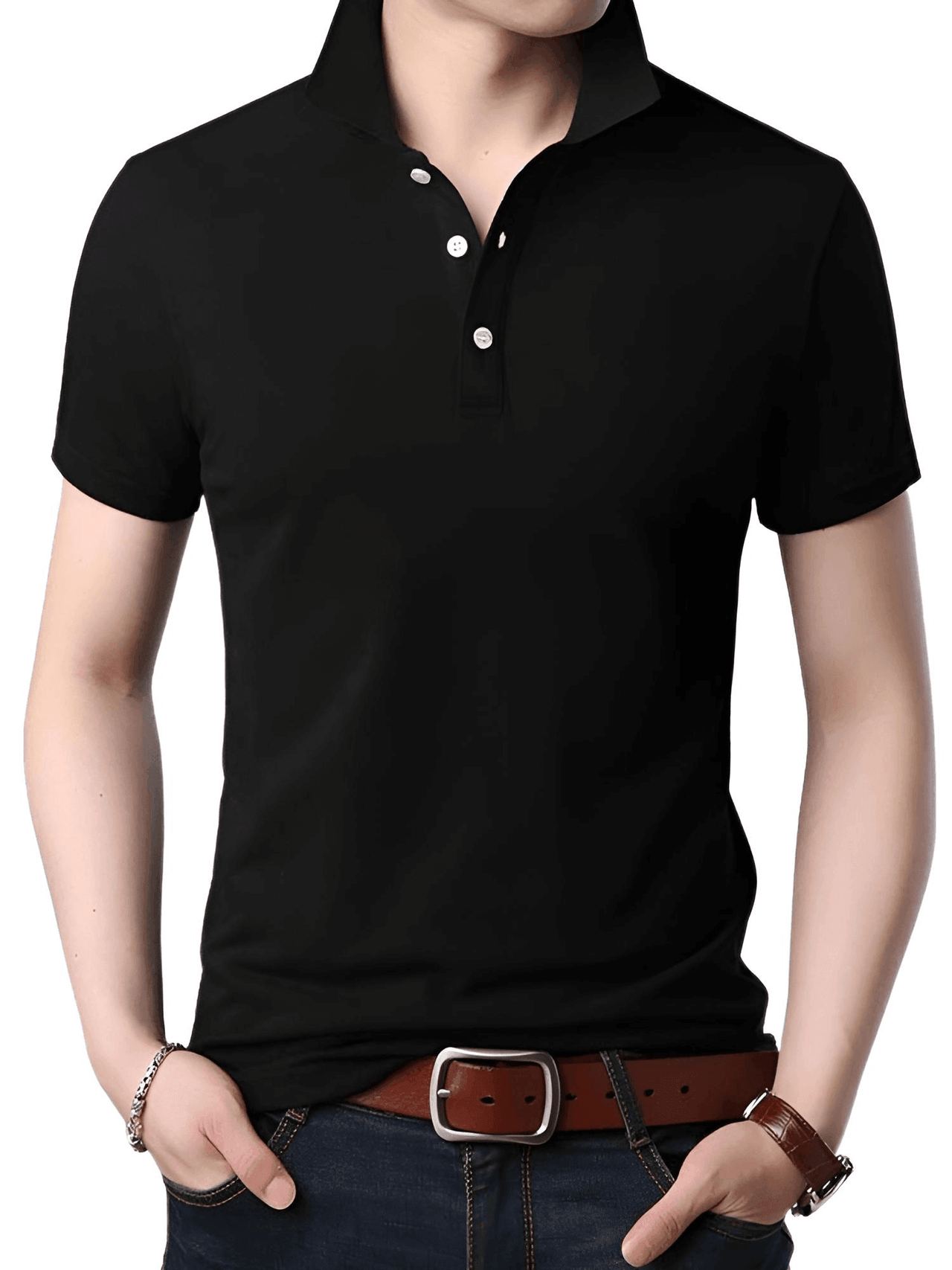 Short Sleeve 100% Cotton Polo Shirts For Men -, Polo Shirts , Drestiny , Australia, Black, Canada, Casual Shirts, Dark Green, Dark Red, Dress Shirts, FR, Grey, L, M, Navy, New Zealand, Polo Shirts, Short Sleeves, United Kingdom, United States, White, XL, XXL, XXXL, Yellow , Drestiny , www.shopdrestiny.com