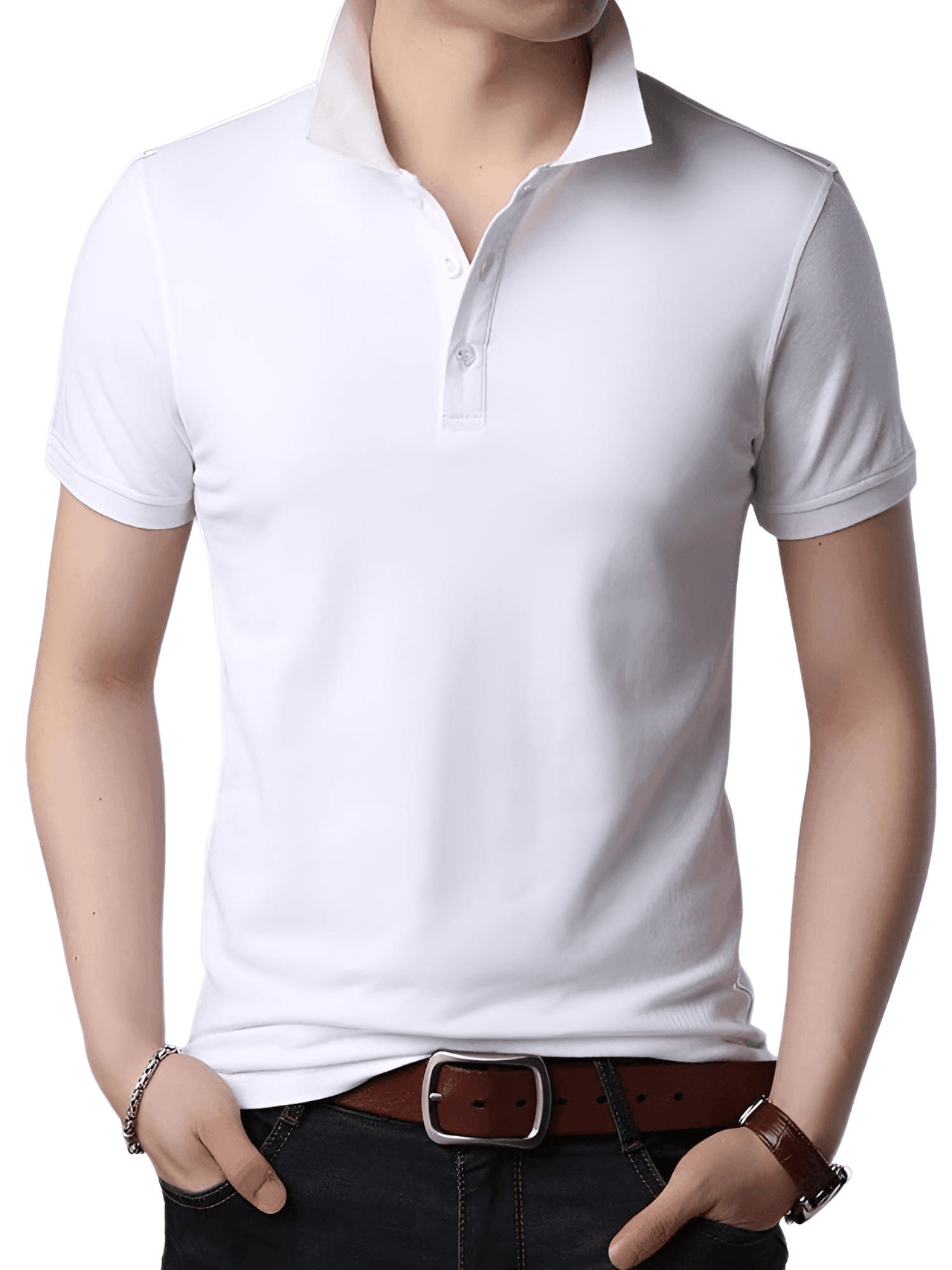 Short Sleeve 100% Cotton Polo Shirts For Men -, Polo Shirts , Drestiny , Australia, Black, Canada, Casual Shirts, Dark Green, Dark Red, Dress Shirts, FR, Grey, L, M, Navy, New Zealand, Polo Shirts, Short Sleeves, United Kingdom, United States, White, XL, XXL, XXXL, Yellow , Drestiny , www.shopdrestiny.com