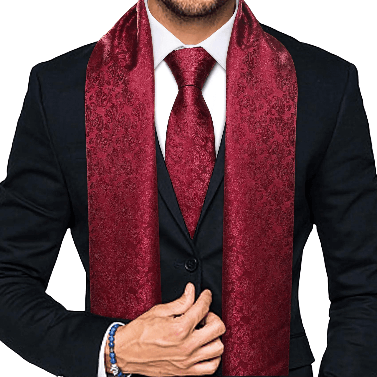 Silk Scarf & Silk Tie Sets For Men -, Tie Sets , Drestiny , Australia, Black, Blue, Canada, Cuff Links, Cufflinks, Dark Green, Dark Purple, Gold, Green, Grey, Navy, New Zealand, Pocket Squares, Purple, Red, Scarves, Sets, Ties, United Kingdom, United States, Wine Red , Drestiny , www.shopdrestiny.com