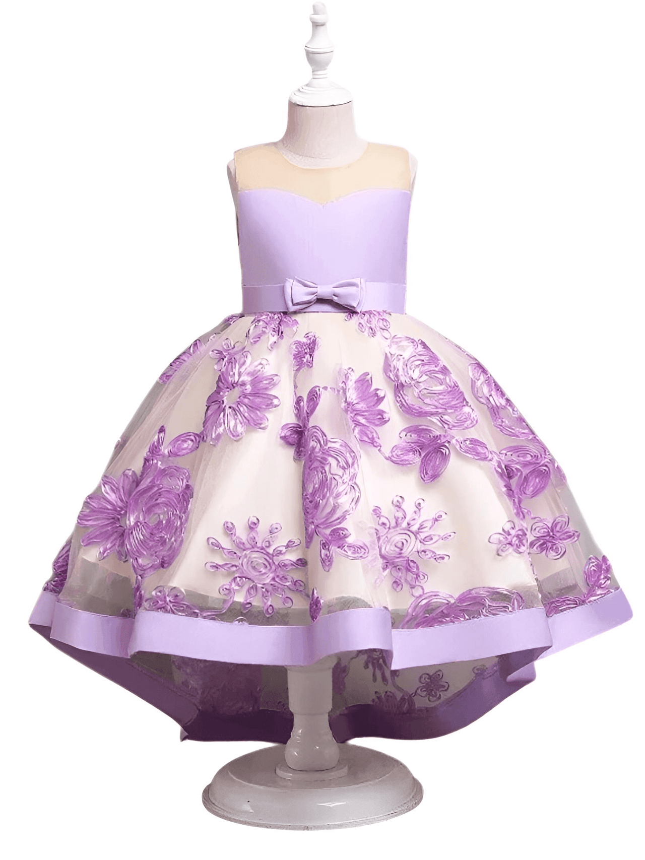 Sleeveless Party Dresses For Girls -, Dress , Drestiny , 10, 2T, 3T, 4, 5, 6, 7, 8, 9, Australia, Canada, Dark Blue, Dresses, Girls, Green, Lavender, Light Blue, Light Purple, Navy, New Zealand, Pink, Purple, Red, Sleeveless, TD, United Kingdom, United States , Drestiny , www.shopdrestiny.com