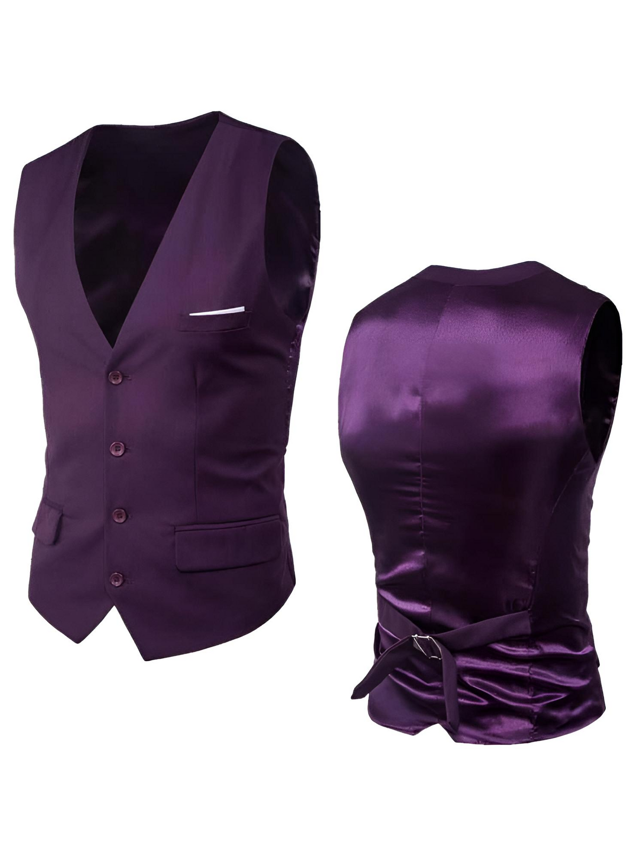 Slim Fit Sleeveless Suit Vest -, Vests , Drestiny , 4XL, 5XL, 6XL, Australia, Black, Canada, Dark Blue, Dark Grey, Dodger Blue, FR, L, Light Blue, Light Grey, M, Medium Violet Red, Navy, New Zealand, Purple, Red, S, United Kingdom, United States, Vests, XL, XXL, XXXL , Drestiny , www.shopdrestiny.com