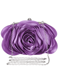 Thumbnail for Small Floral Satin Purse Women's -, Purses , Drestiny , Apricot,Australia,Beige,Black,Canada,Champagne,Clutches,Dark Green,Dark Purple,Deep Pink,Green,Handbags,Light Green,New Zealand,Pink,Purple,Purses,Red,Silver,Teal,United Kingdom,United States,Watermelon Red , Drestiny , www.shopdrestiny.com