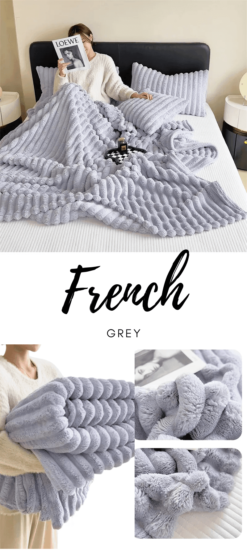 Soft Coral Fleece Blanket - Feels Like Rabbit Fur! -, Blankets , Drestiny , Apricot, Australia, Avocado Green, Beige, Blankets, Boys, Charcoal, French Grey, Girls, Light Grey, Pink, Reddish Brown, Steel Blue, TD, United Kingdom, United States, Yellow , Drestiny , www.shopdrestiny.com